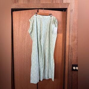 Known Supply (Size 3X) Cotton Floral Pattern Pants Comfortable Fun Festival